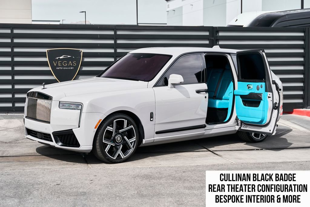 Used 2025 Rolls-Royce Cullinan Black Badge AWD/4WD image 1