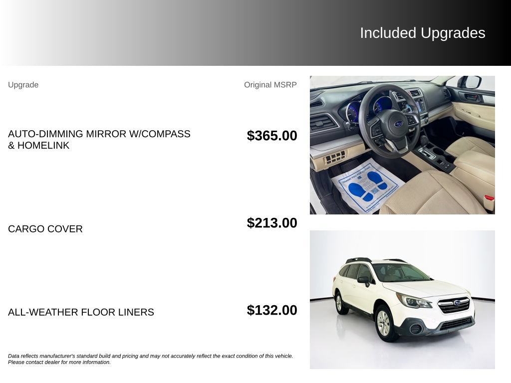 Used 2019 Subaru Outback 2.5i AWD/4WD image 5