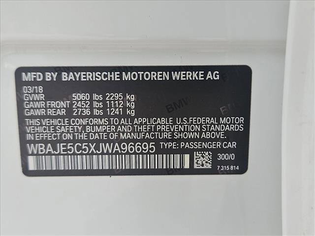 Used 2018 BMW 540i RWD image 23