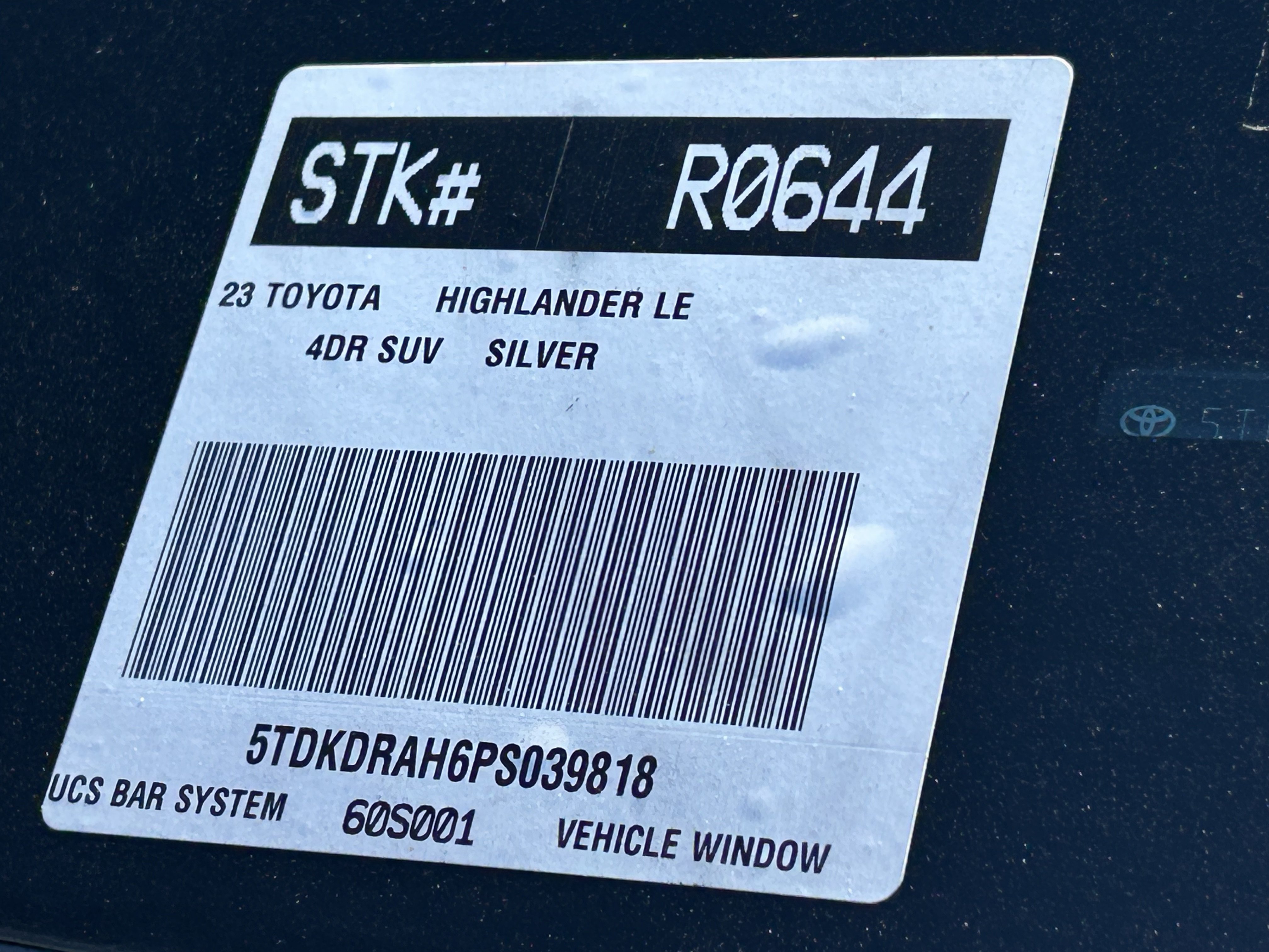 Certified 2023 Toyota Highlander LE FWD image 33
