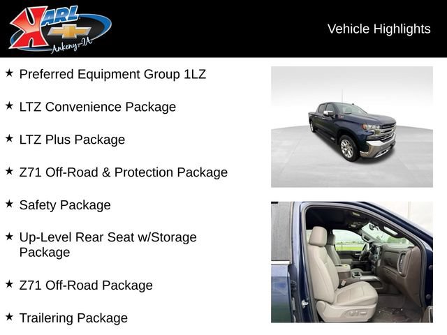 Used 2021 Chevrolet Silverado 1500 LTZ AWD/4WD image 2