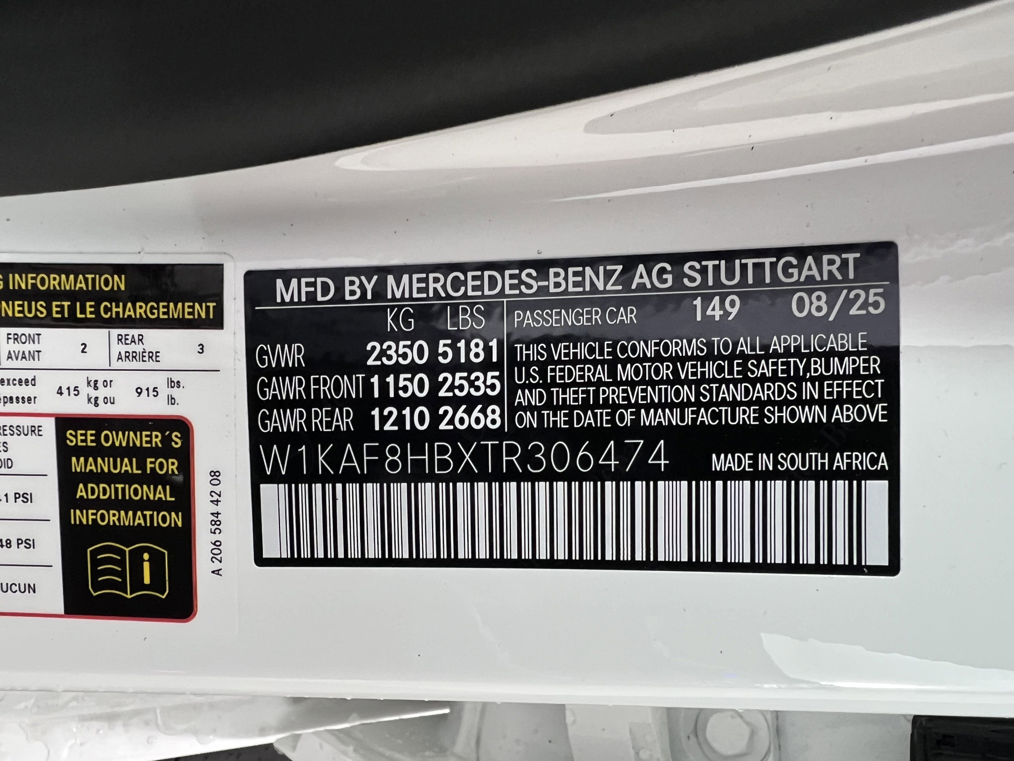 New 2026 Mercedes-Benz C 43 AMG 4MATIC Sedan image 33