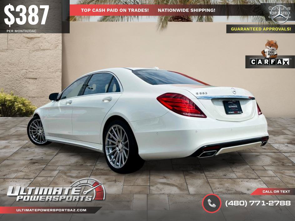 Used 2015 Mercedes-Benz S 550 Sedan image 3