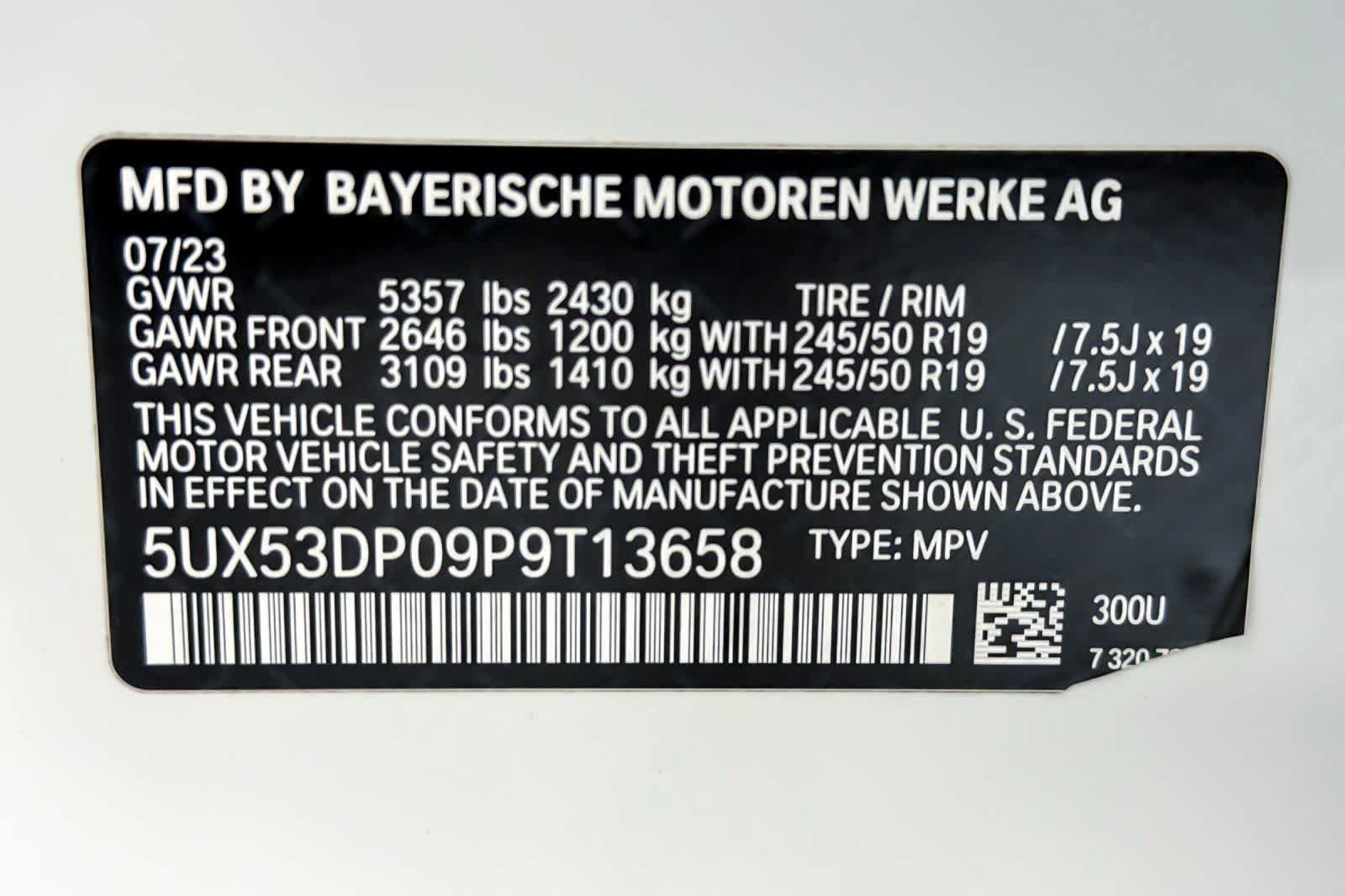 Used 2023 BMW X3 xDrive30i w/ Convenience Package AWD/4WD image 29