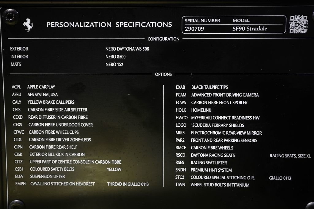 Certified 2023 Ferrari SF90 Stradale AWD/4WD image 42