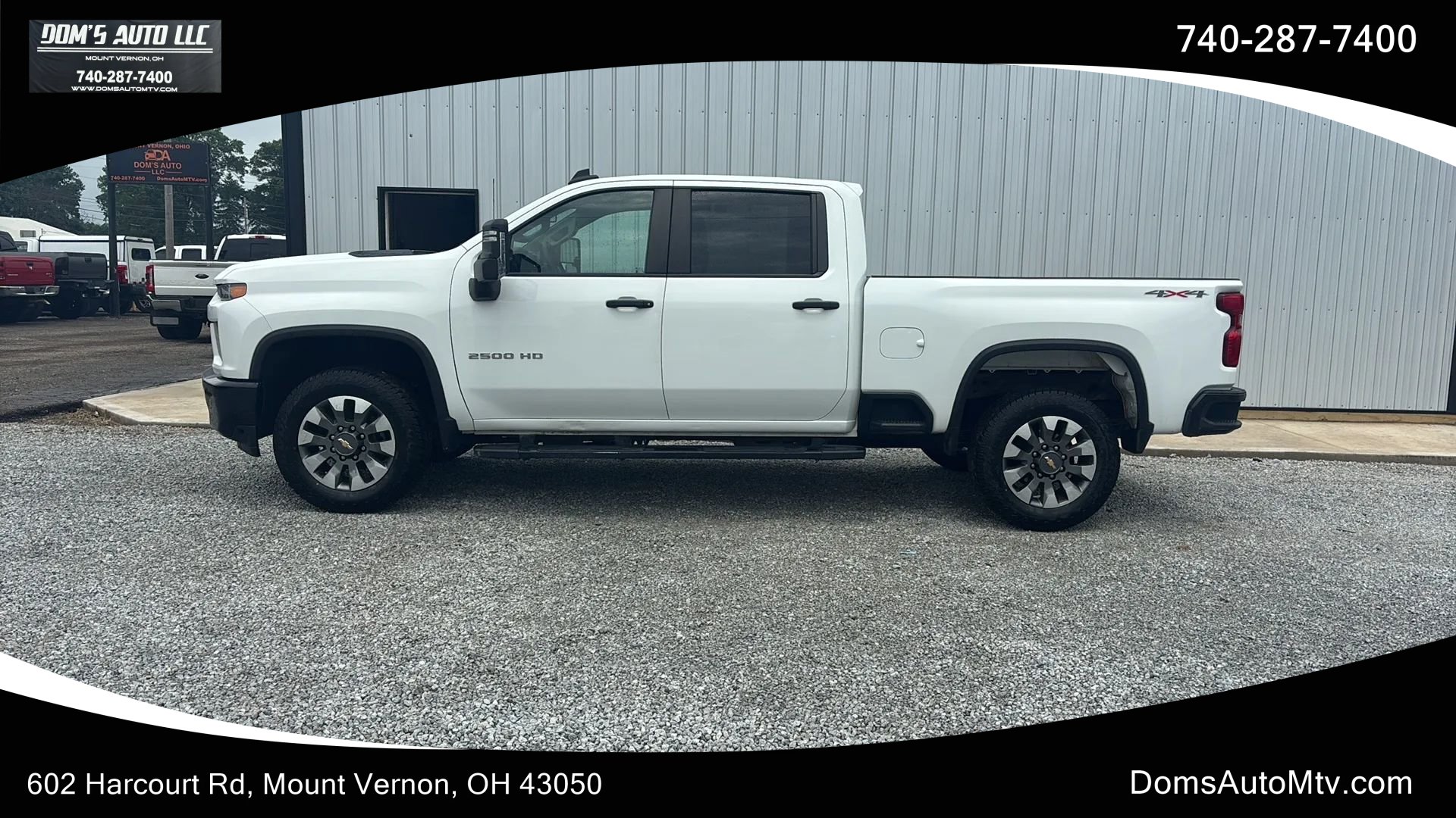 Used 2022 Chevrolet Silverado 2500 Custom w/ Custom Value Package AWD/4WD image 1