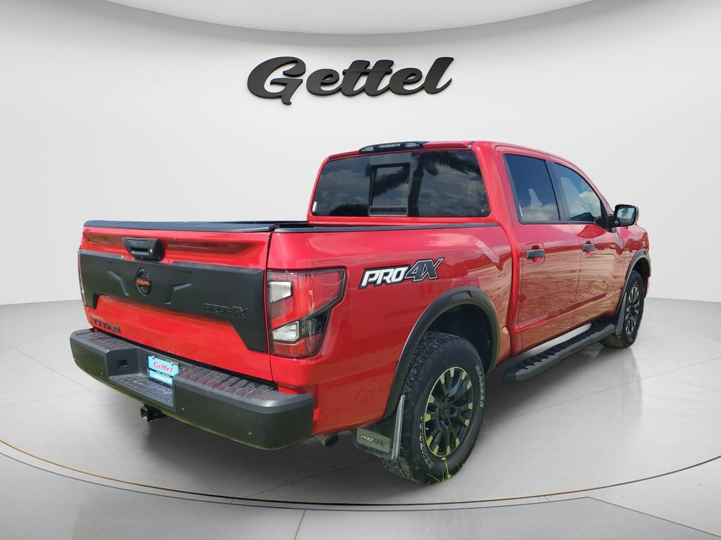 Used 2021 Nissan Titan PRO-4X w/ Off Road Protection Package AWD/4WD image 4