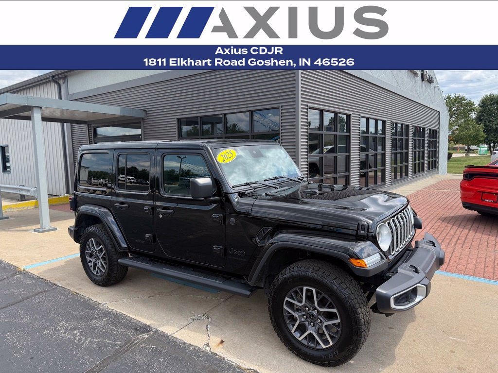 Used 2025 Jeep Wrangler Unlimited Sahara w/ Technology Group
