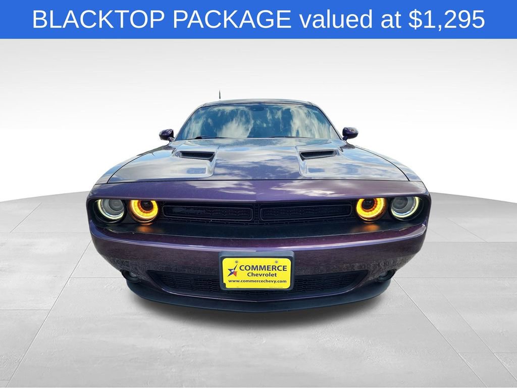 Used 2021 Dodge Challenger SXT w/ Blacktop Package RWD image 2