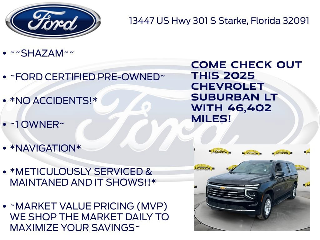Used 2025 Chevrolet Suburban LT RWD image 6