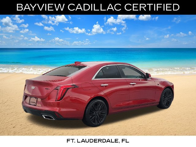 Certified 2023 Cadillac CT4 Premium Luxury w/ Climate Package RWD image 7