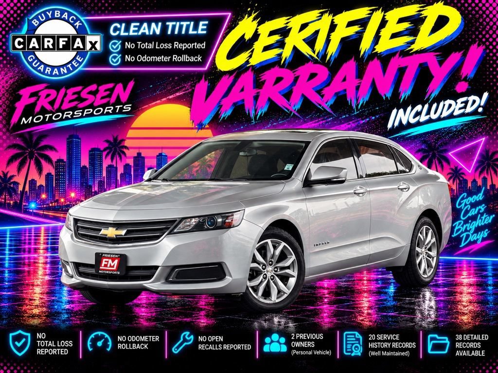 Used 2017 Chevrolet Impala LT FWD image 1