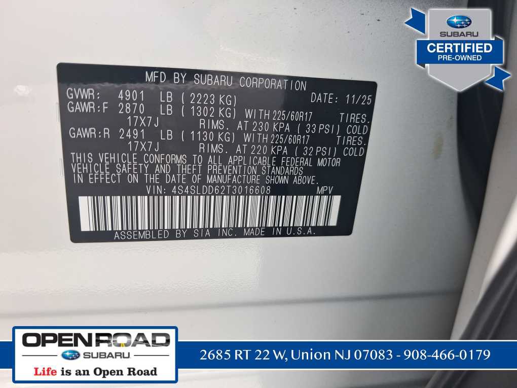 Certified 2026 Subaru Forester Premium AWD/4WD image 42