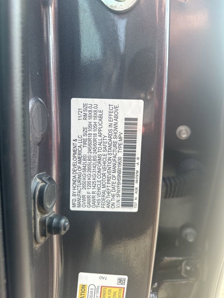 Used 2022 Honda Pilot EX-L image 16