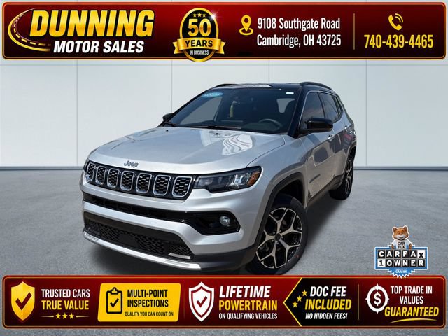 Used 2025 Jeep Compass Limited AWD/4WD 360° Tour