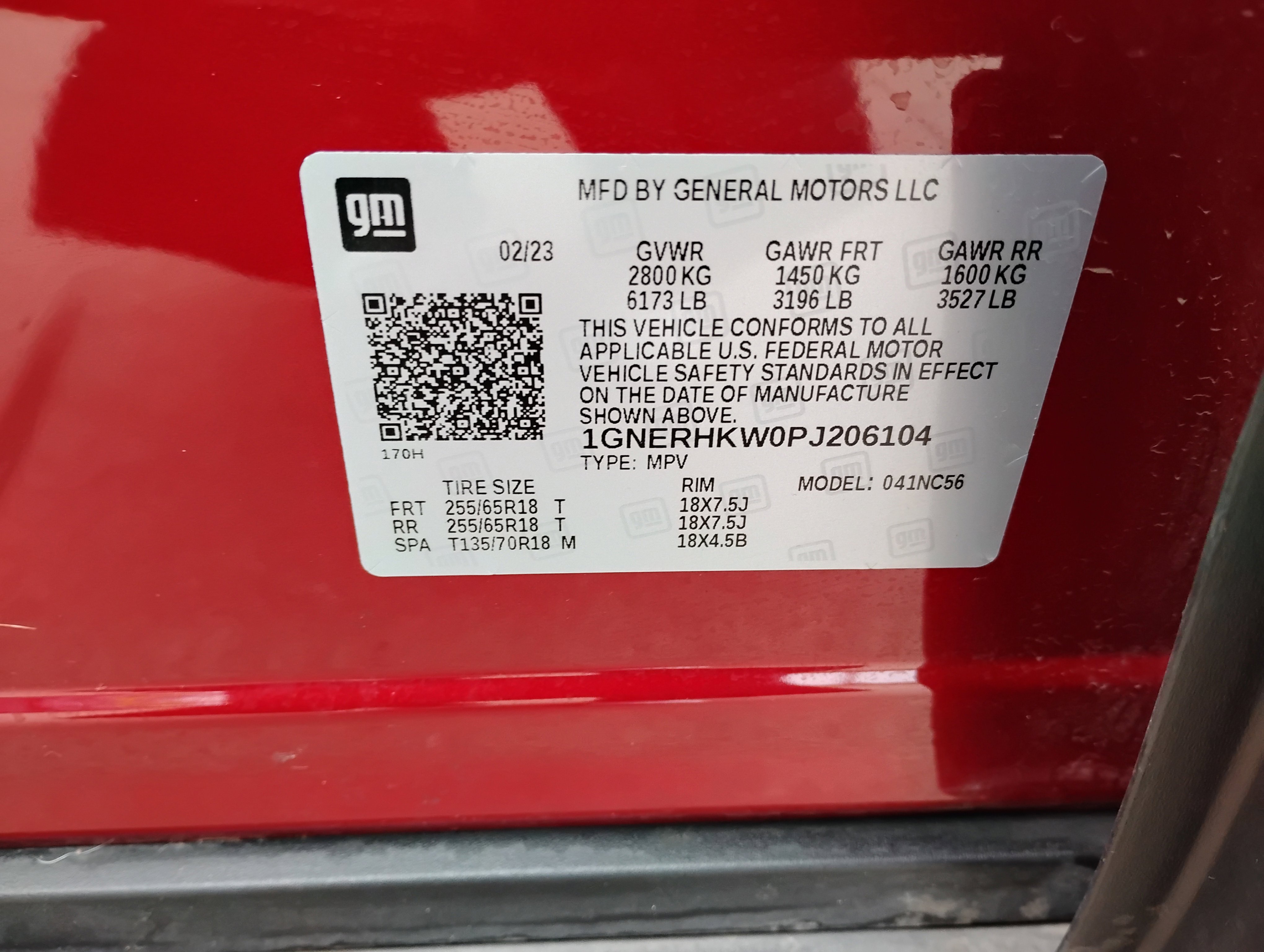 Used 2023 Chevrolet Traverse LT w/ LPO, Floor Liner Package image 39