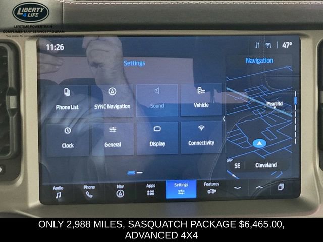 Used 2025 Ford Bronco Outer Banks w/ Sasquatch Package image 22