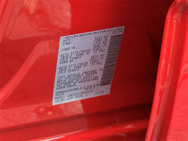 Certified 2024 Nissan Titan PRO-4X w/ Pro-4x Utility Package image 32