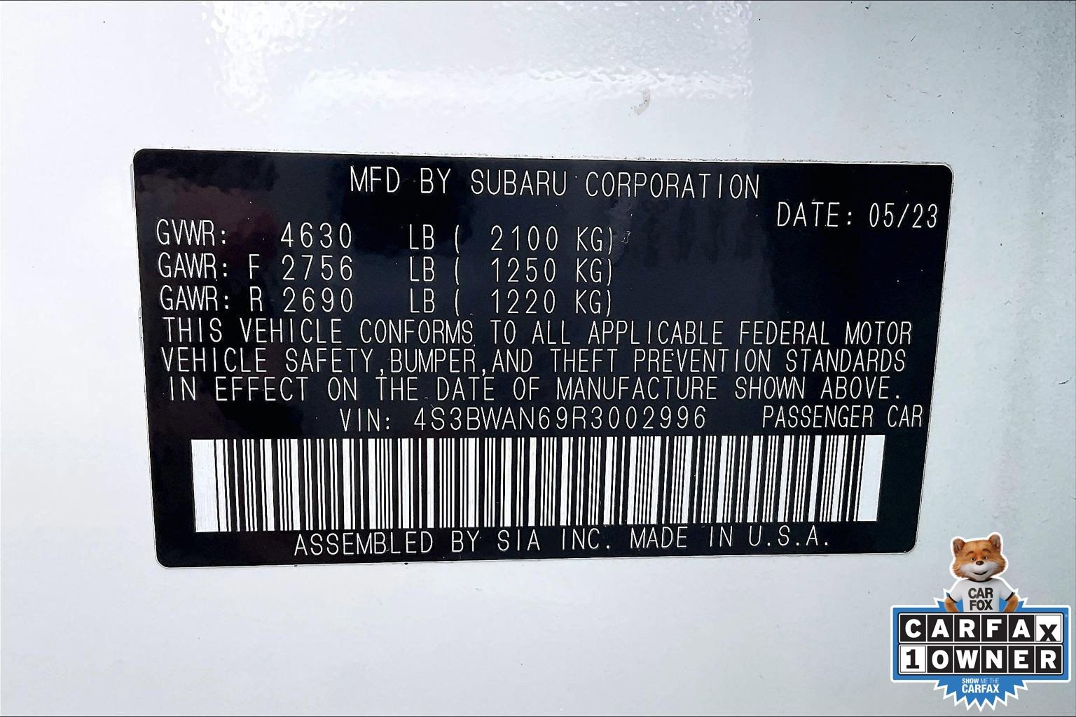 Certified 2024 Subaru Legacy Limited image 32