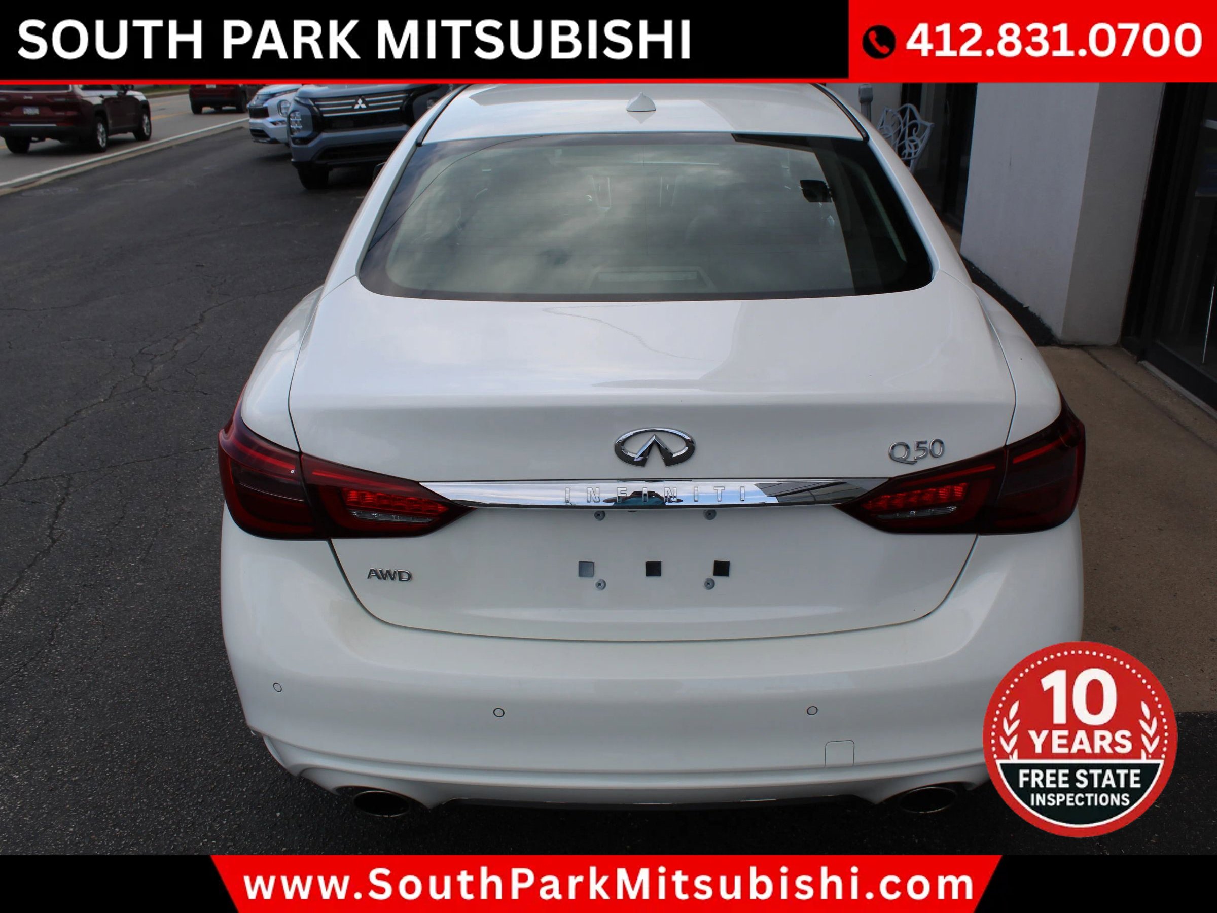 Used 2023 INFINITI Q50 Luxe w/ Cargo Package image 8