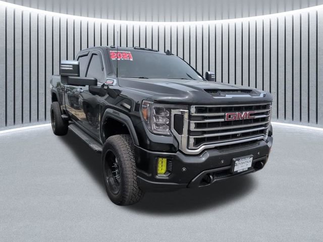 Used 2021 GMC Sierra 2500 SLT w/ SLT Preferred Package AWD/4WD image 3
