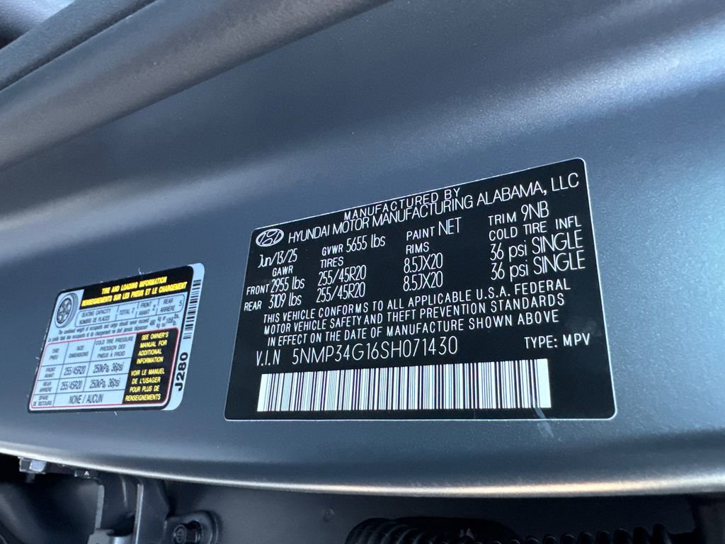 New 2025 Hyundai Santa Fe Limited image 22