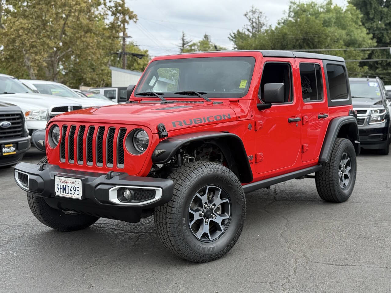 Used 2019 Jeep Wrangler Unlimited Rubicon w/ LED Lighting Group image 1