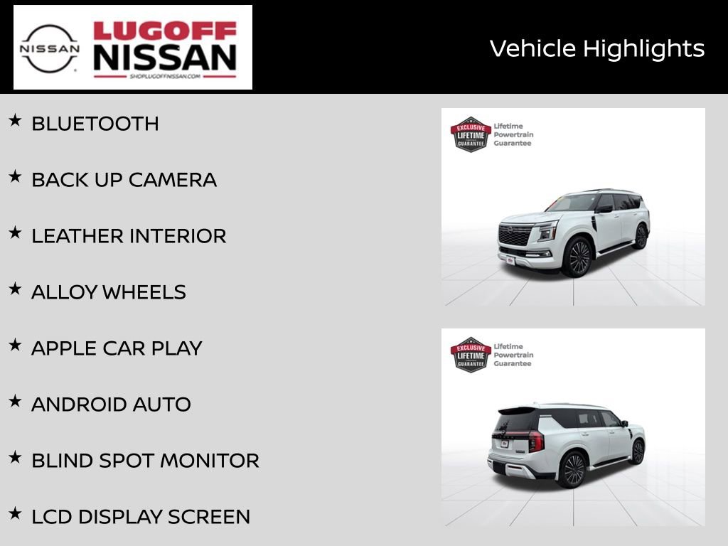 Certified 2025 Nissan Armada Platinum Reserve AWD/4WD image 3