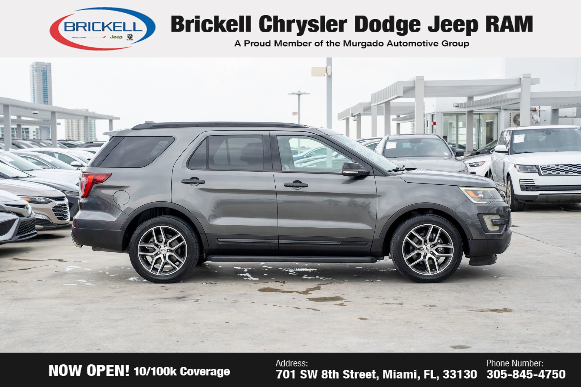 Used 2017 Ford Explorer Sport w/ Equipment Group 401A image 4