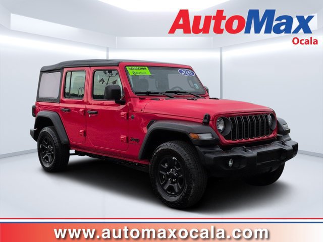 Used 2026 Jeep Wrangler Unlimited Sport AWD/4WD image 1