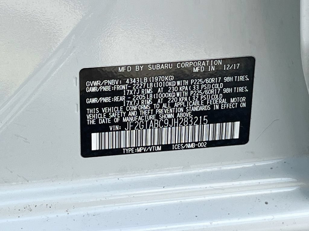 Used 2018 Subaru Crosstrek 2.0i Premium AWD/4WD image 29