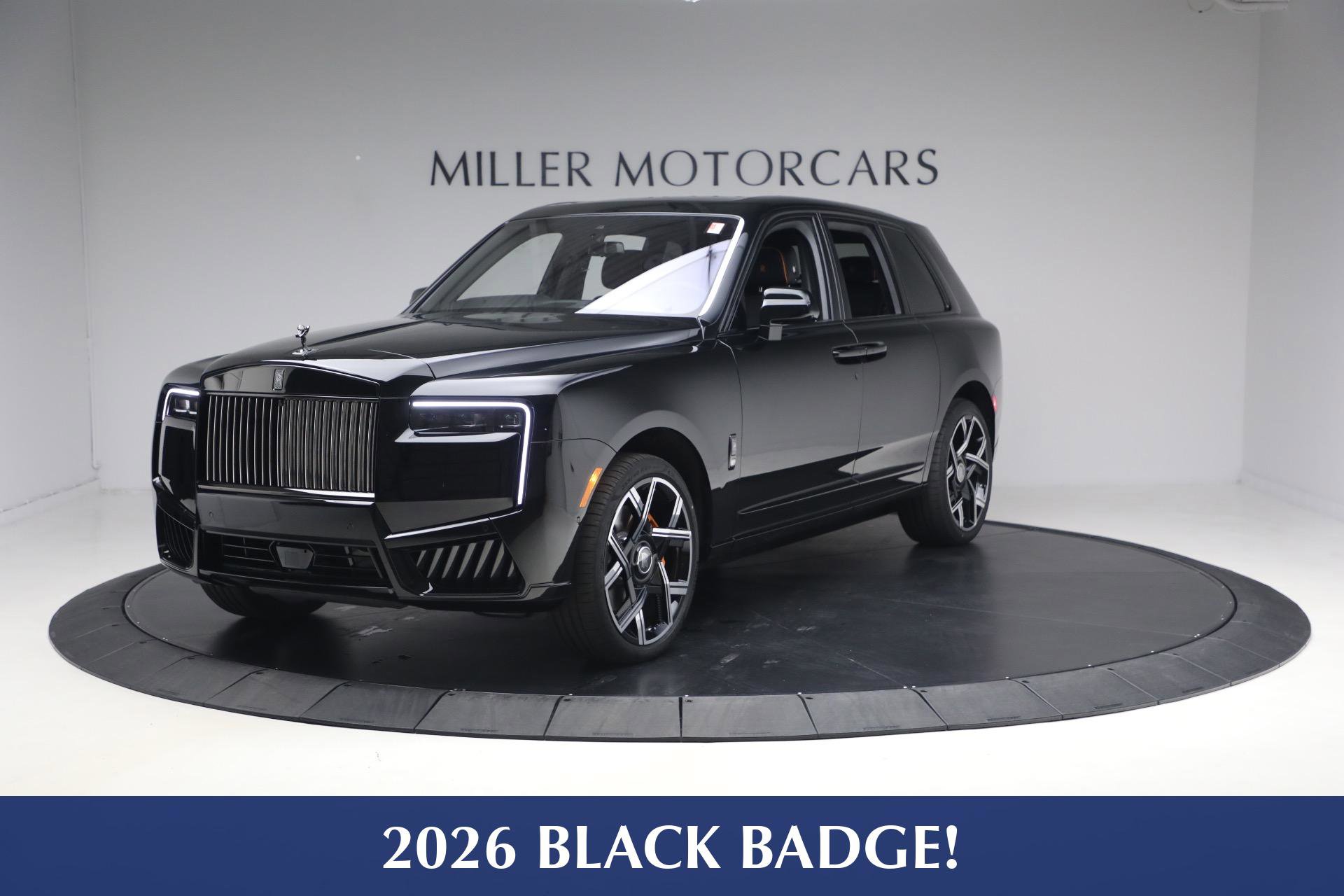 Certified 2026 Rolls-Royce Cullinan Black Badge