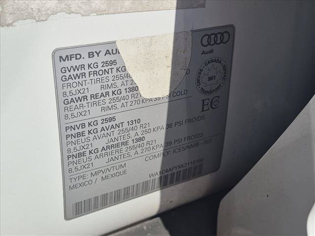 Used 2019 Audi SQ5 Prestige AWD/4WD image 27