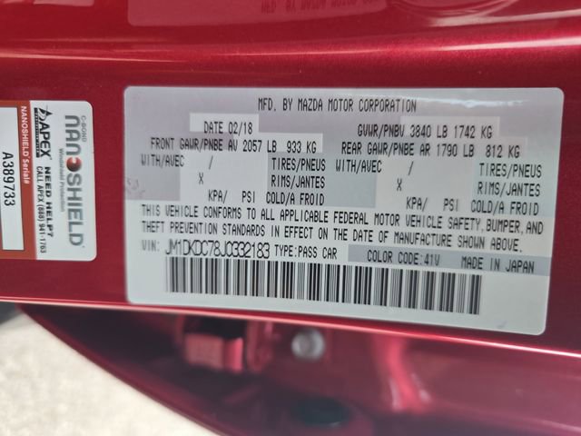 Used 2018 MAZDA CX-3 Touring image 34