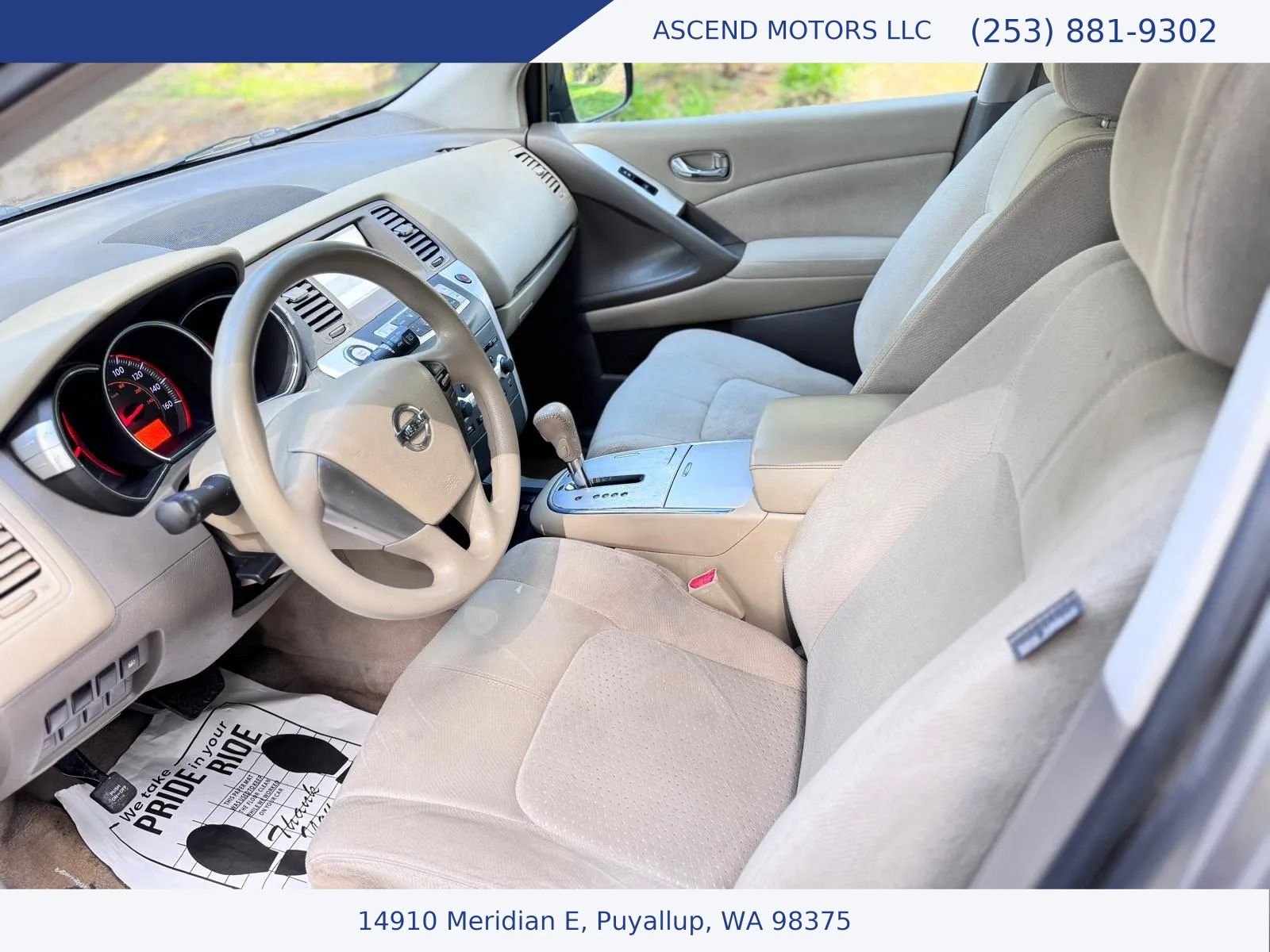 Used 2009 Nissan Murano S w/ Convenience Pkg AWD/4WD image 9