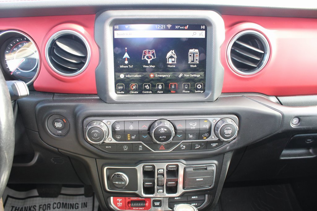 Used 2020 Jeep Wrangler Unlimited Rubicon w/ Uconnect 4C Nav & Sound Group image 17