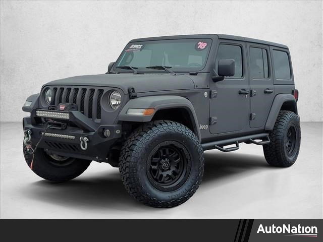 Used 2018 Jeep Wrangler Unlimited Sport S