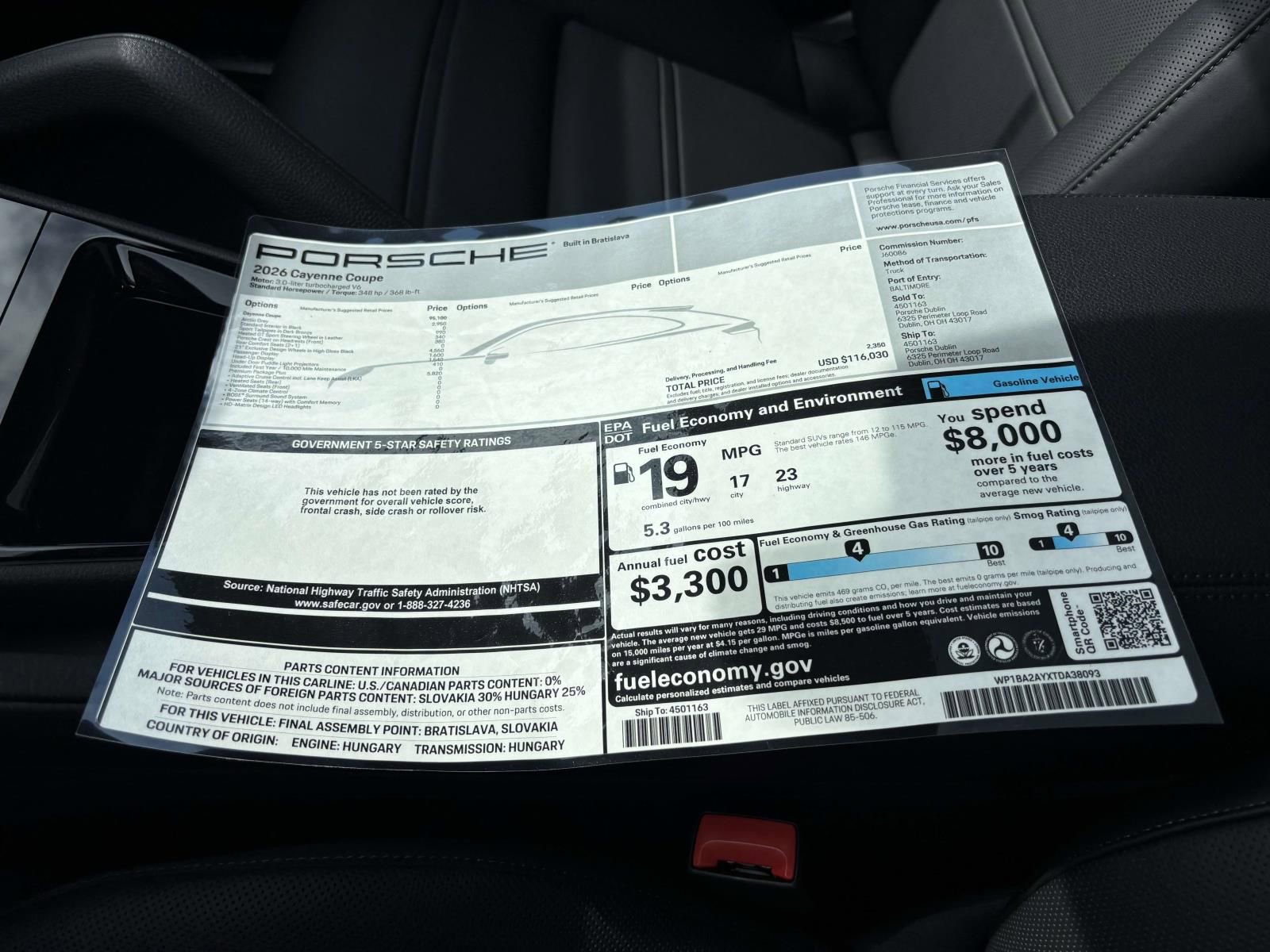 New 2026 Porsche Cayenne Coupe image 41