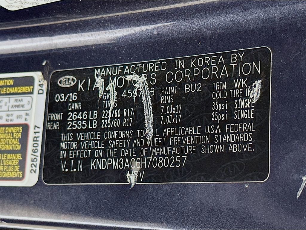 Certified 2017 Kia Sportage LX w/ LX Popular Package image 32