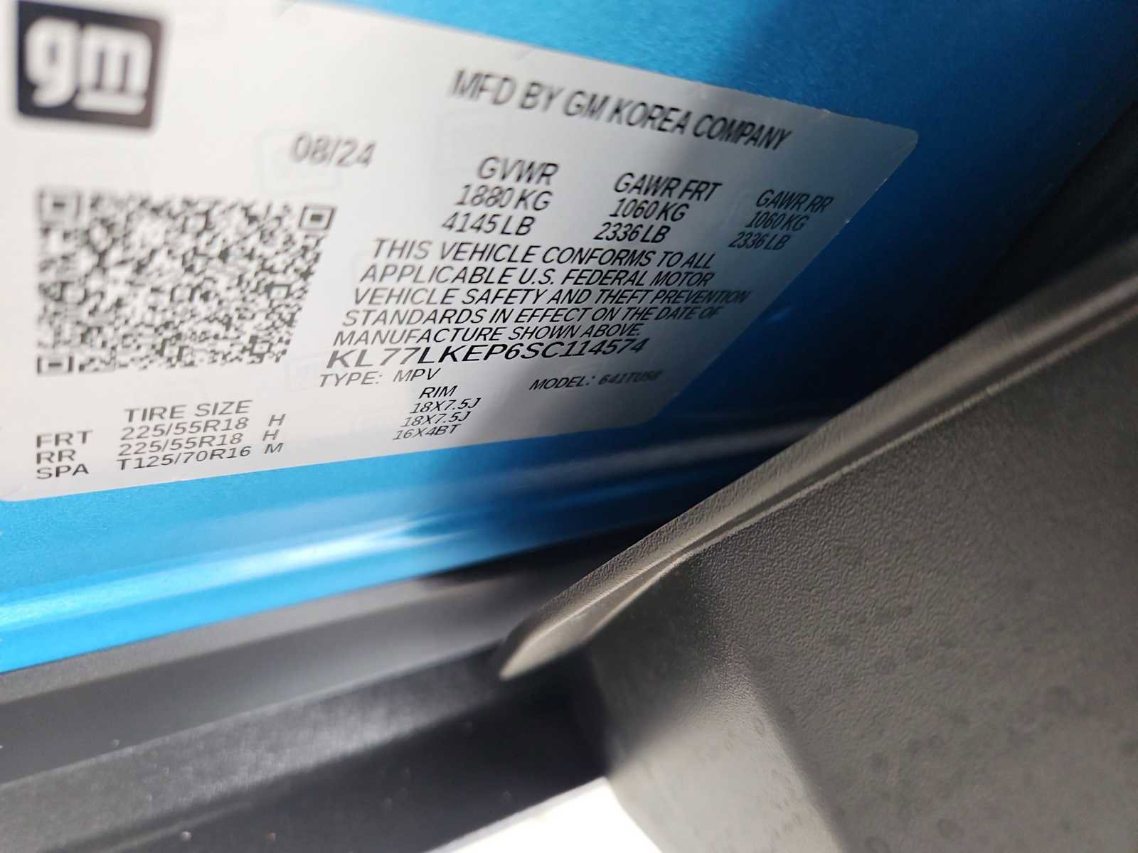 Certified 2025 Chevrolet Trax ACTIV w/ Driver Confidence Package image 14