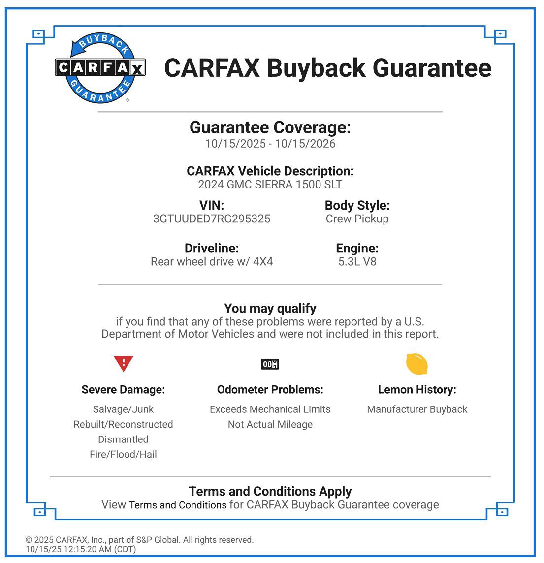 Used 2024 GMC Sierra 1500 SLT w/ SLT Convenience Package image 44