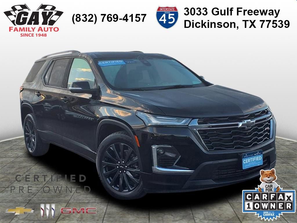 Certified 2023 Chevrolet Traverse RS