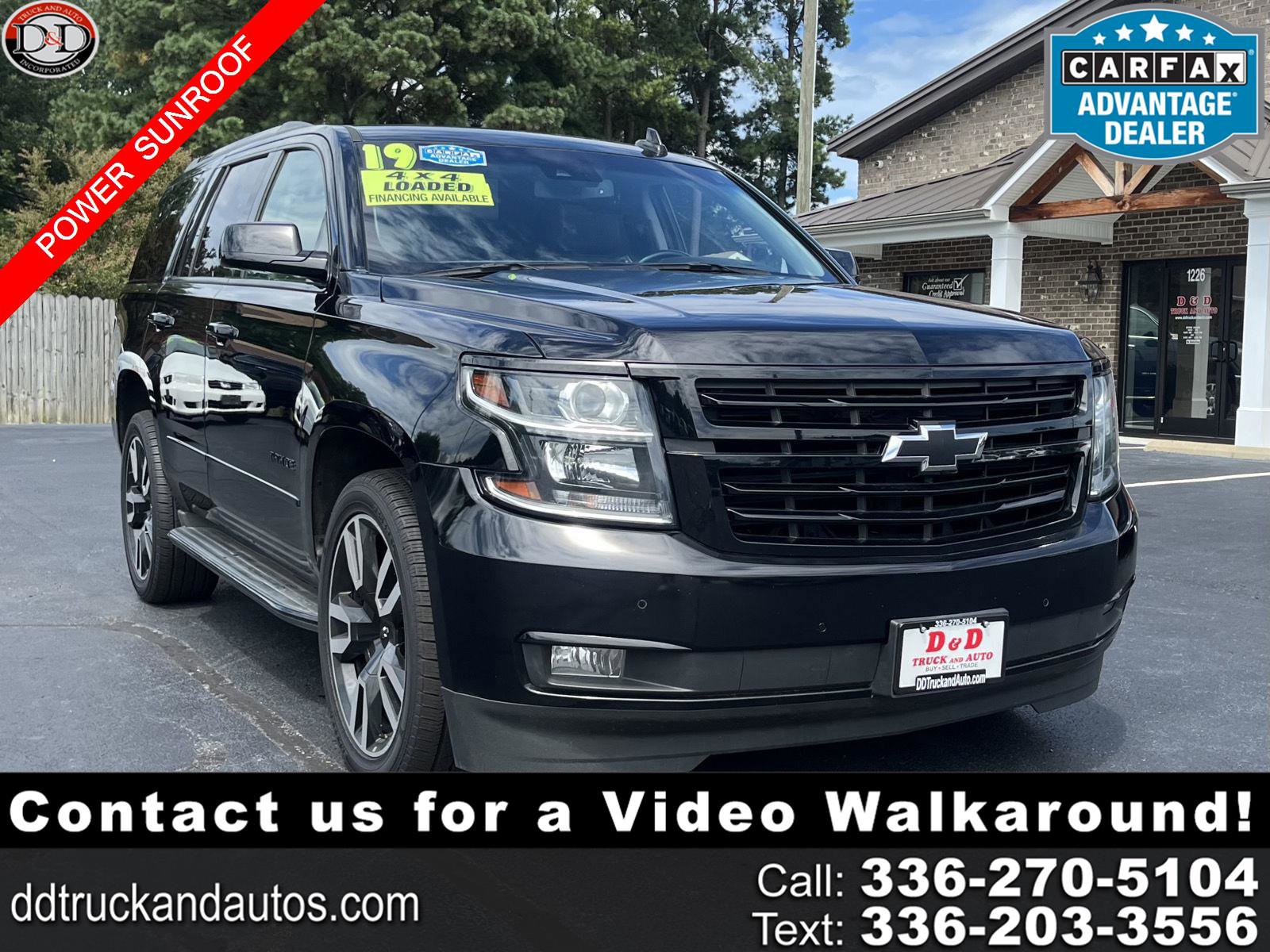 Used 2019 Chevrolet Tahoe Premier image 1