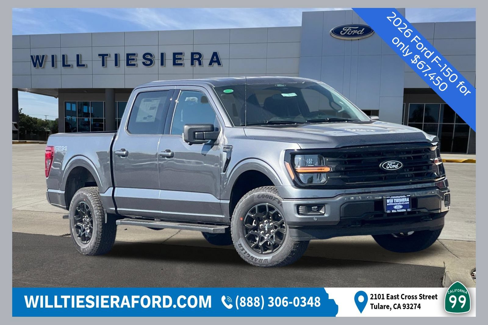 New 2026 Ford F150 XLT w/ Equipment Group 302A MID