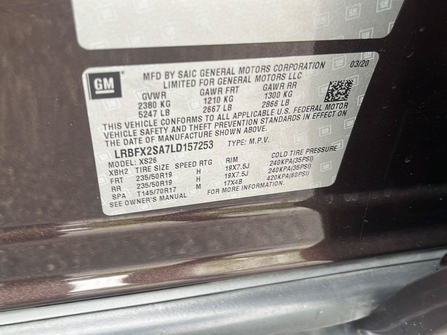 Certified 2020 Buick Envision Essence w/ Experience Buick Package AWD/4WD image 23