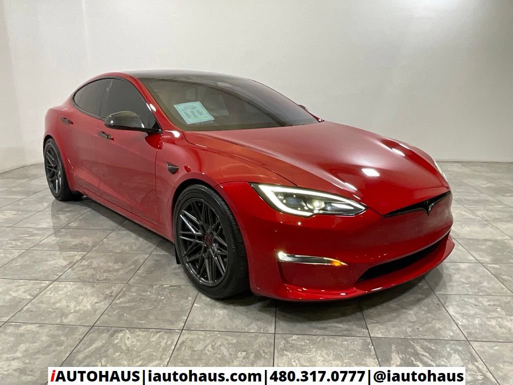 Used 2022 Tesla Model S Plaid AWD/4WD image 5