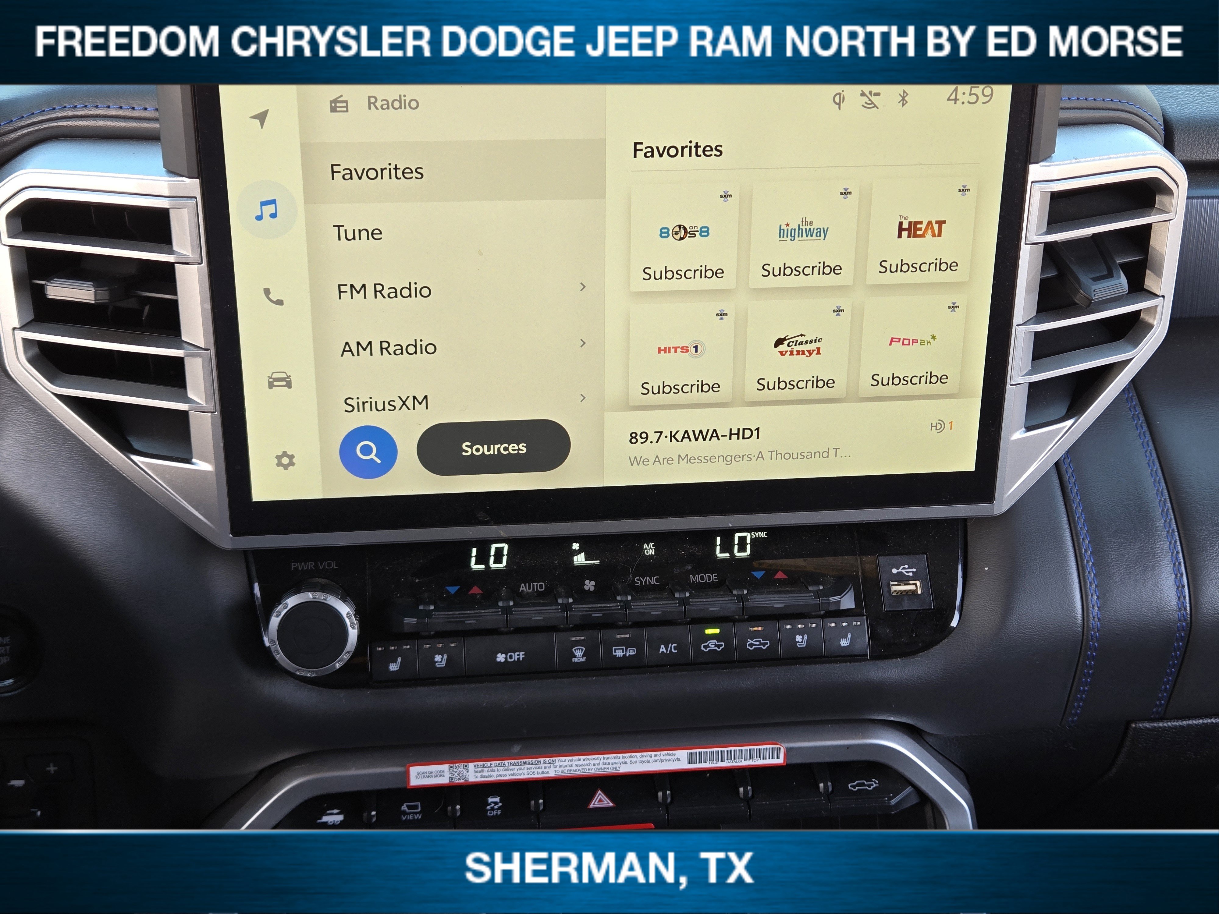 Used 2025 Toyota Tundra Platinum AWD/4WD image 11