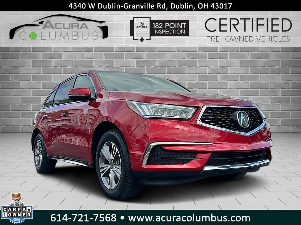 Certified 2020 Acura MDX SH-AWD