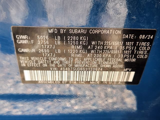 Used 2025 Subaru Outback Wilderness w/ Wilderness Package AWD/4WD image 26