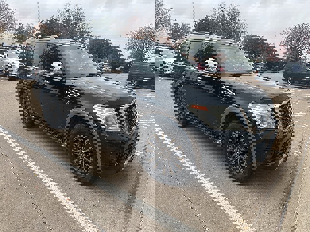 Used 2017 Nissan Armada Platinum w/ Captain Seat Package image 1